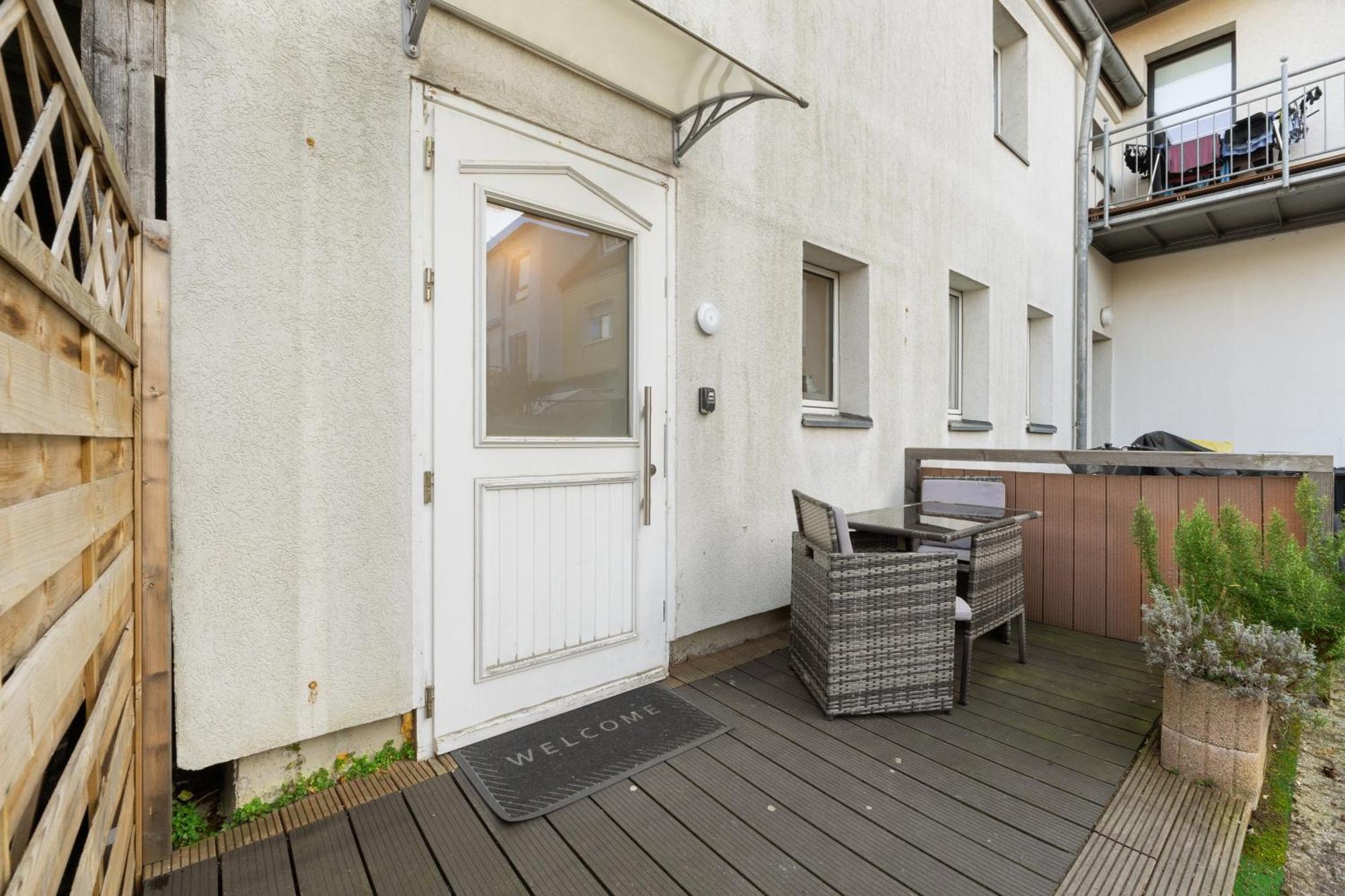 Modernes Apartement Am Rhein In Ruhiger Lage Colonia Esterno foto