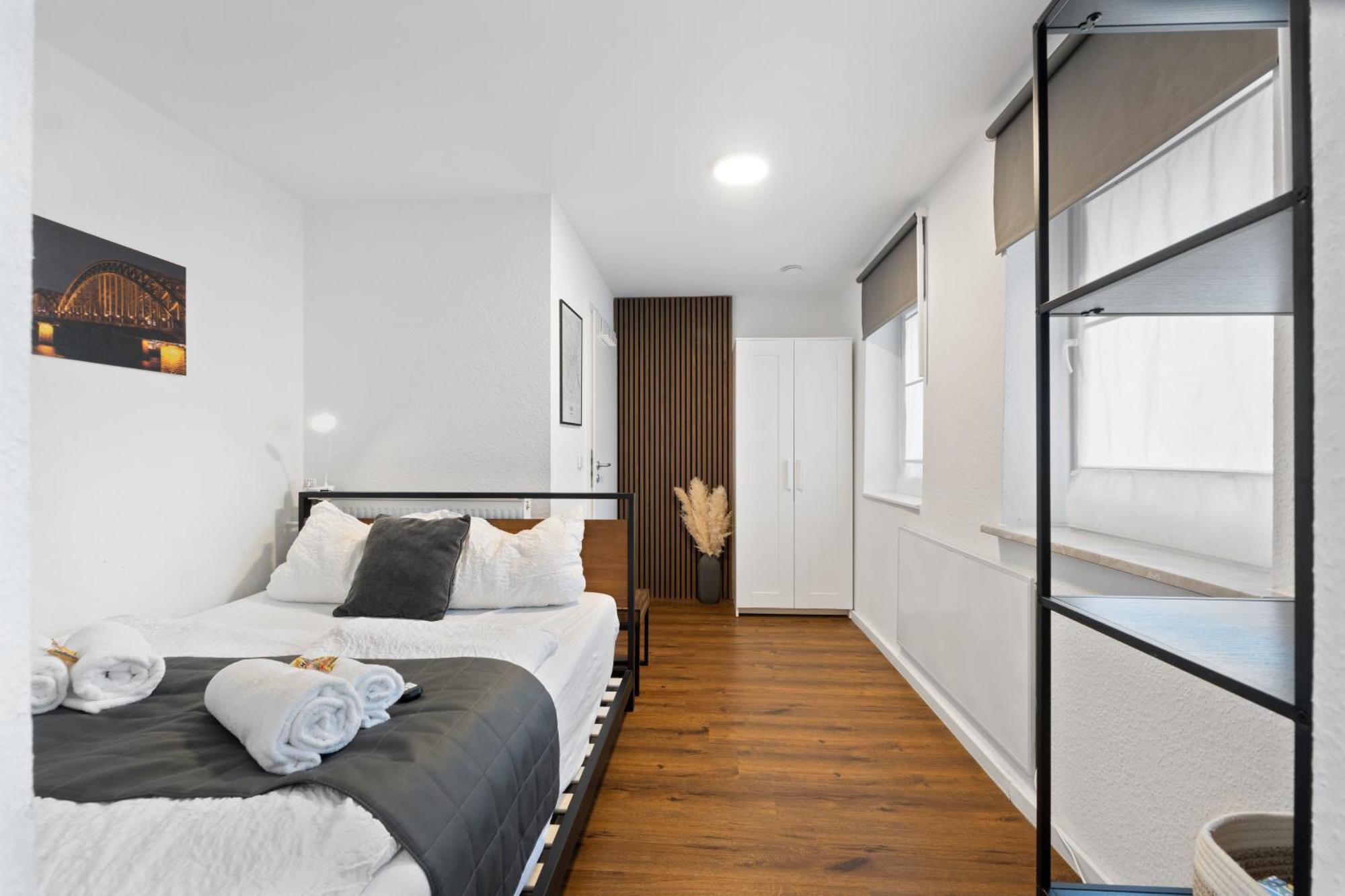 Modernes Apartement Am Rhein In Ruhiger Lage Colonia Esterno foto