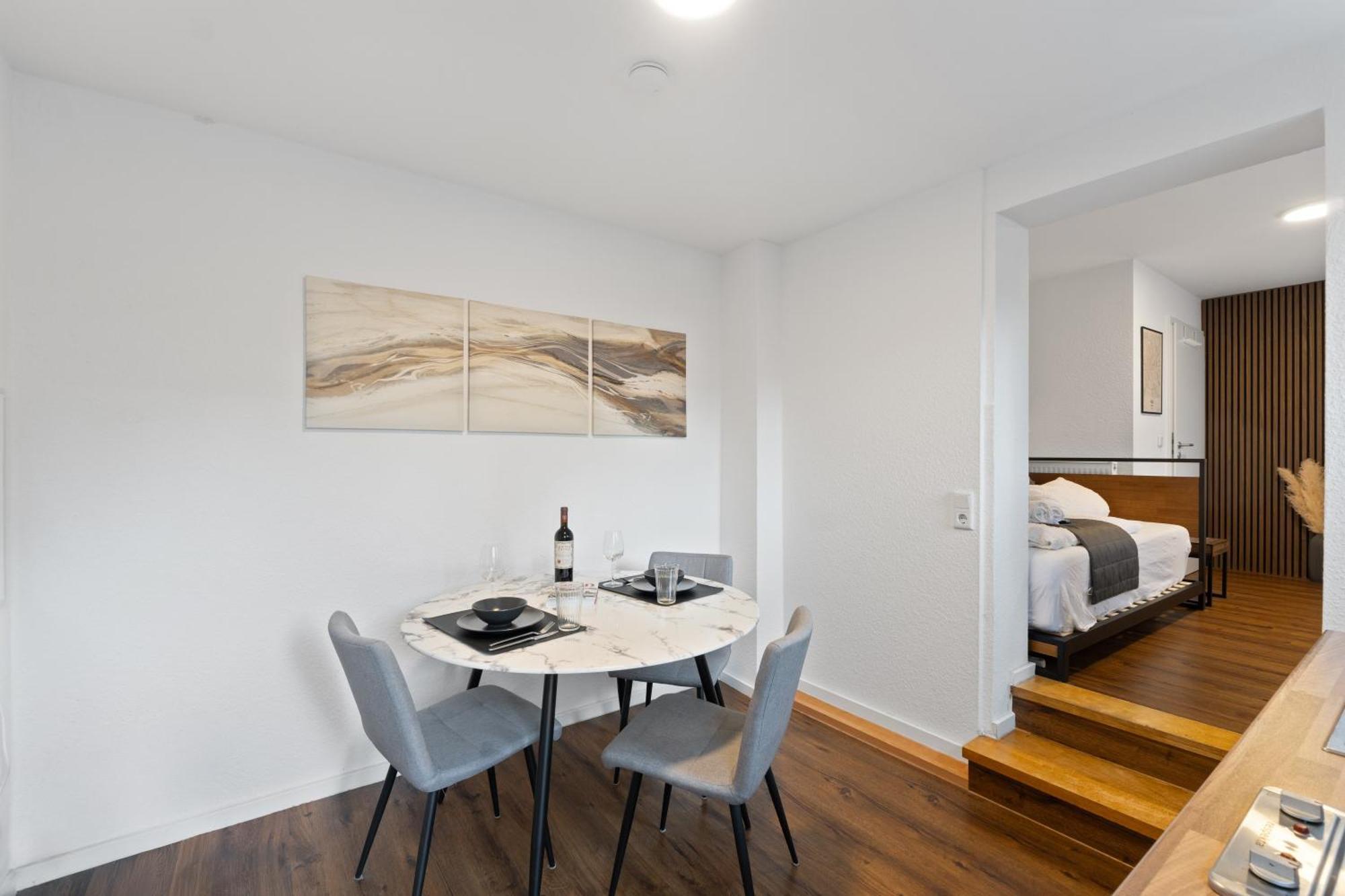Modernes Apartement Am Rhein In Ruhiger Lage Colonia Esterno foto