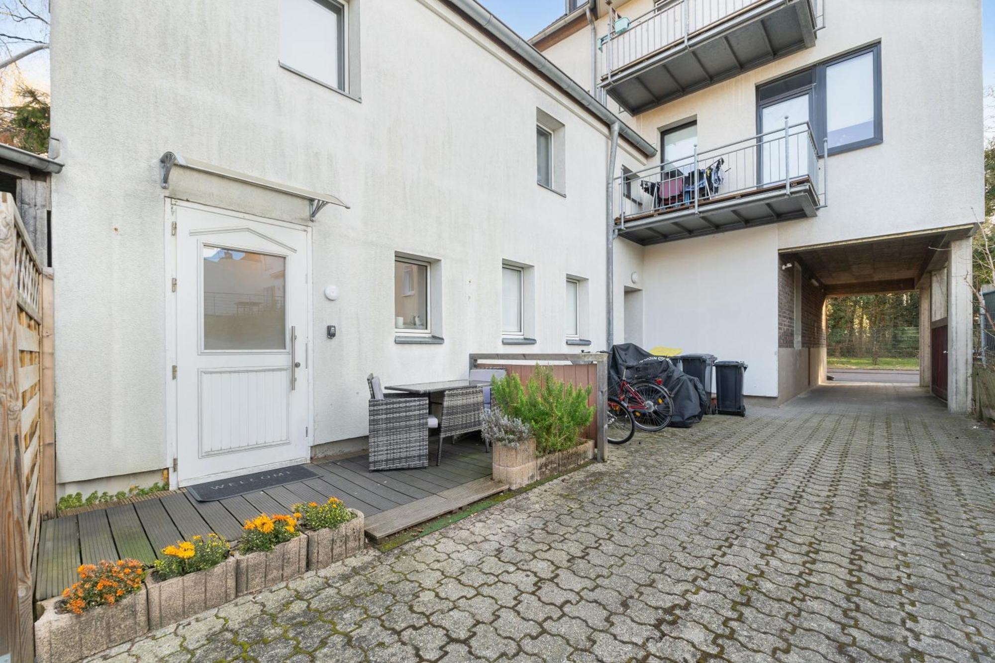 Modernes Apartement Am Rhein In Ruhiger Lage Colonia Esterno foto